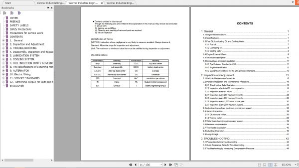 Yanmar Industrial Engines 2TNV 3TNV Service Manual 3