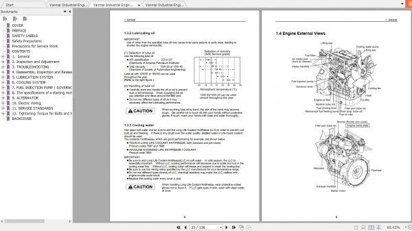Yanmar Industrial Engines 2TNV 3TNV Service Manual 4