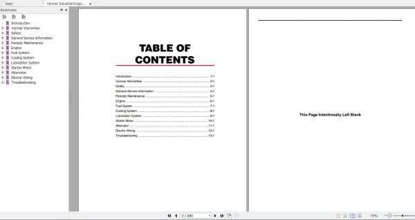 Yanmar Industrial Engines 4TNE92 4TNE98 Service Manual 2