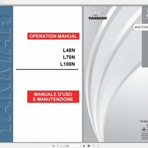 Yanmar Industrial Engines L48N L70N L100N Operation Manual 1