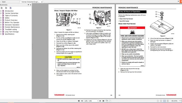 Yanmar Industrial Engines YDG Series Operation Manual 3