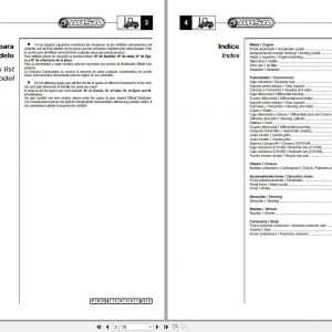 AUSA Forklift CSH30 CTH30 Parts ManualEs 1