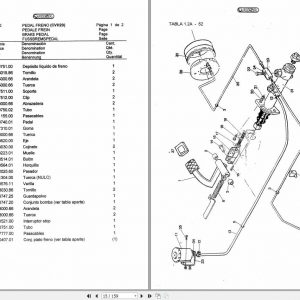 AUSA Forklift CVH20 CH22 Parts Manual 2