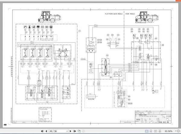 Atlas Copco Rocket Boomer S1D Diagram Drawings 3