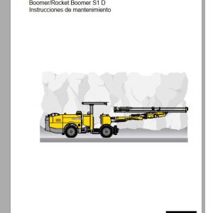 Atlas Copco Rocket Boomer S1 D Maintenance InstruccionES 1