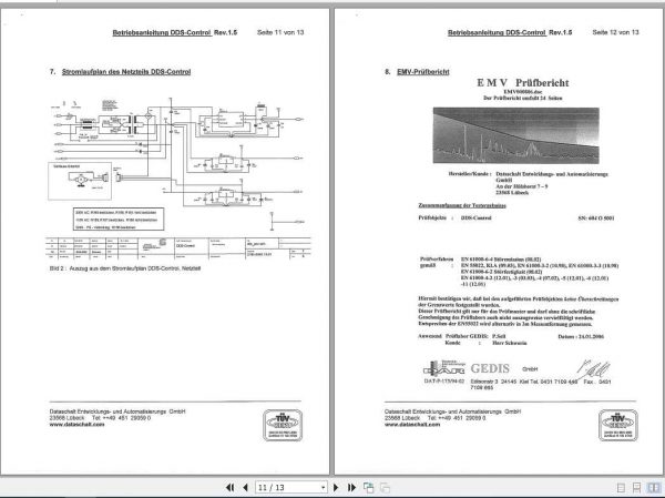 BT Dataschalt DDS Control 2185 Service ManualDE 2