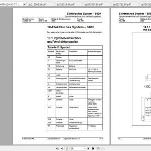 BT Forklift 620 AC TT Ergomover Spare Parts Catalog Operator Service Manual 3