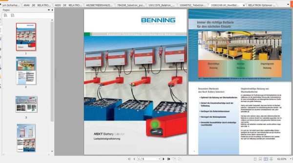 BT Forklift Benning Service Manual 3