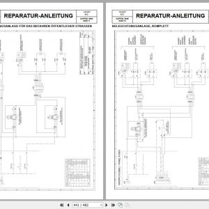 BT Forklift C3E120 C3E200 C4E120 C4E200 Repair Manual036 1227 03DE 3
