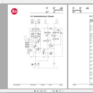 BT Forklift CTX 1300SEi 1300SEi SF Service Manual150103 120DE 3
