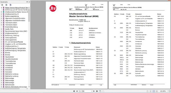 BT Forklift LR20 LR30 LR30T Service Manual164886 120DE 2 BT Forklift LR20 LR30 LR30T Service Manual164886 120DE 2