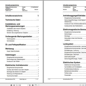 BT Forklift P24 Service Manual179574 120DE 2