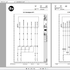 BT Forklift RT Service Manual146575 120DE 2