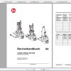 BT Forklift SAE140S Spare Parts Catalog Operator Service Manual 2
