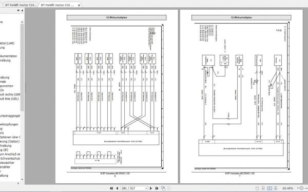 BT Forklift Vector C10 Service ManualDE 3