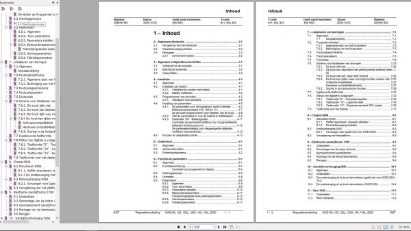 BT Pallet Stacker SWE100 200D Repair Manual 2