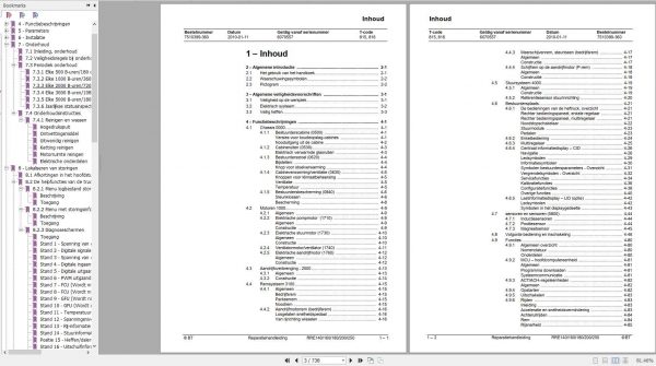 BT Reach Truck PRE 140 160 180 200 250 Repair Manual 2