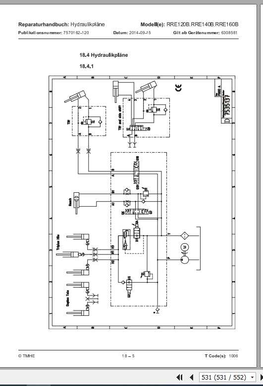 BT Reach Truck RRE120B RRE140 RRE160B Repair Manual7570162 120De 3