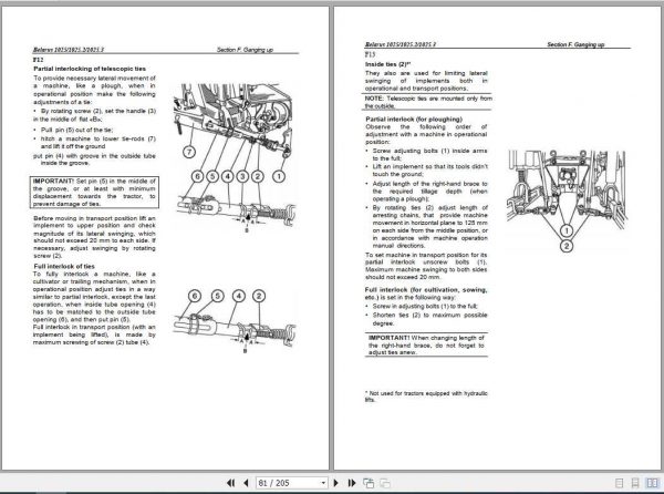 Belarus Tractor 1025 Operation Manual 3