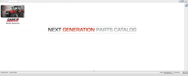 CASE IH Agriculture AG North America EPC 2019 11.2018 Spare Parts Catalog 1
