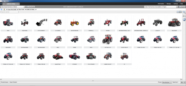 CASE IH Agriculture AG North America EPC 2019 11.2018 Spare Parts Catalog 9