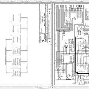 CESAB B315 B420 Forklift Electrical Schematic 1