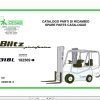 CESAB Blitz 318L Forklift Spare Parts Catalogue0350136 0 1
