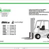 CESAB Blitz 412   420 Forklift Spare Parts Catalogue0350195 1