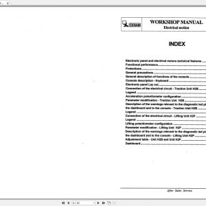 CESAB ECO KL ECO KGA Forklift Service Manual 1