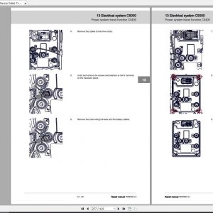 CESAB Electric Pallet Trucks P113 Repair Manuals 3