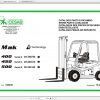 CESAB Mak 400 450 500 AC Forklift Spare Parts Catalogue 1