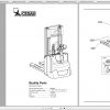 CESAB Powered Stacker Trucks S210 S212 S214 Quality Parts 1