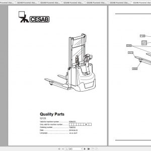 CESAB Powered Stacker Trucks S212S Quality Parts 1