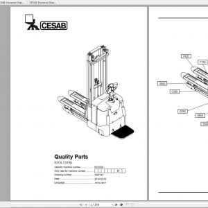 CESAB Powered Stacker Trucks S313L Quality Parts 1