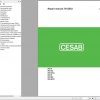CESAB Reach Trucks R314R316R318R320R325 C CC Repair Manual7612543 1