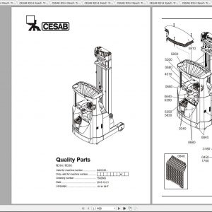 CESAB Reach Trucks R314 Quality Parts 1
