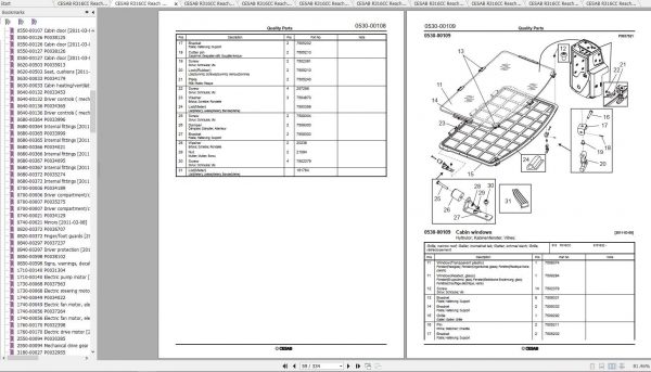 CESAB Reach Trucks R316CC Quality Parts 3