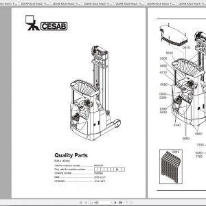 CESAB Reach Trucks R316 Quality Parts 1