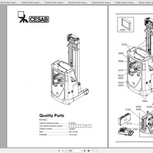 CESAB Reach Trucks R318CC Quality Parts 1