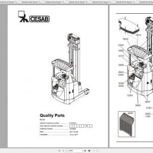 CESAB Reach Trucks R318 Quality Parts 1