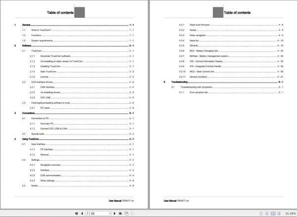 CESAB TruckCom Version 2121 User Manual7604017 2