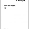 Challenger NA 1393 1395 Rotary Disc Mower Service Manual79037333A1