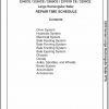 Challenger NA 2240 2290 Large Rectangular Baler Repair Schedule79036243CE1