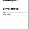 Challenger NA 5200 Draper Header Service Manual79035614A 1