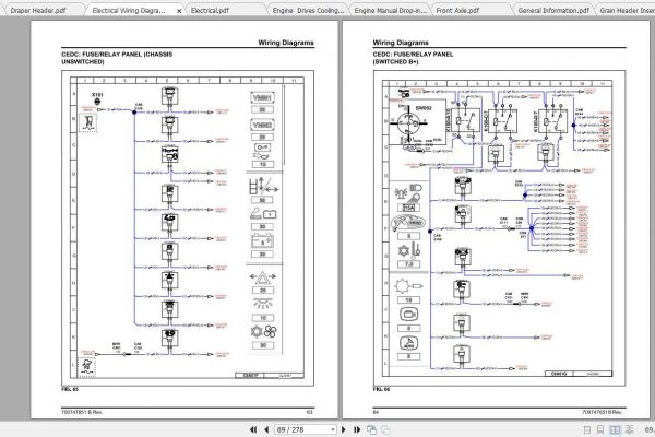 Challenger NA 520C Rotary Combine Service Manual79036641A 3