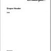 Challenger NA 5400 Draper Header Service Manual79037259A 1
