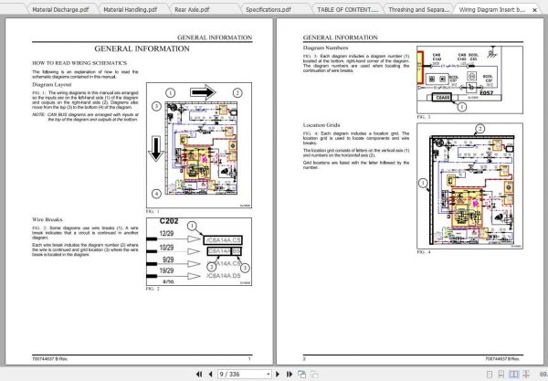 Challenger NA 540C 560C Rotary Combine Service Manual79036463A 4
