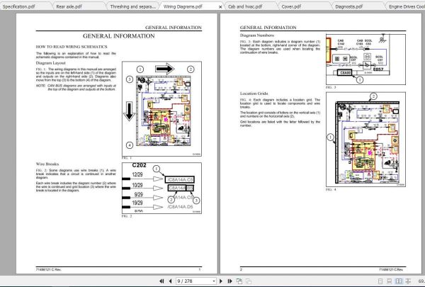 Challenger NA 540E 560E Combine Service Manual79036768B 2