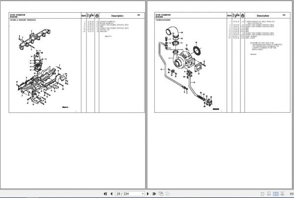 Challenger NA 670B Combine Repair Time Schedule79033132B 3