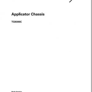 Challenger NA Applicators TG9300C Chassis Service Manual79037163C 1